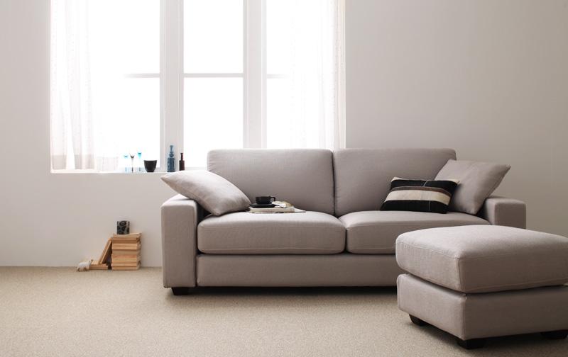 ソファをベッドに変える！延長ソファ・オットマン・コーヒーテーブル 2