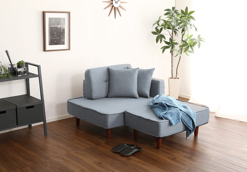 ソファを自由に楽しもう アイランドソファで変化のあるリビングに