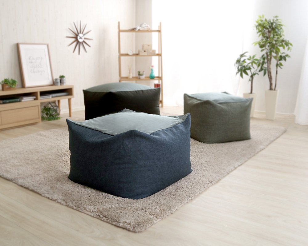 ビーズソファを置いて居心地のいいお部屋に お洒落インテリア実例集 ビーズソファを置いて居心地のいいお部屋に お洒落インテリア実例集