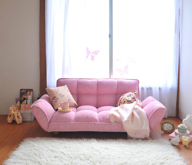 ピンクのソファを大人かわいく♡選び方のコツとおすすめ5選