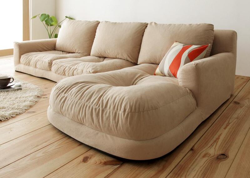 美しいソファ -  5人乗り!!（ベージュ） 美しいソファ - 5人乗り!!（ベージュ） 美しいソファ - 5人乗り