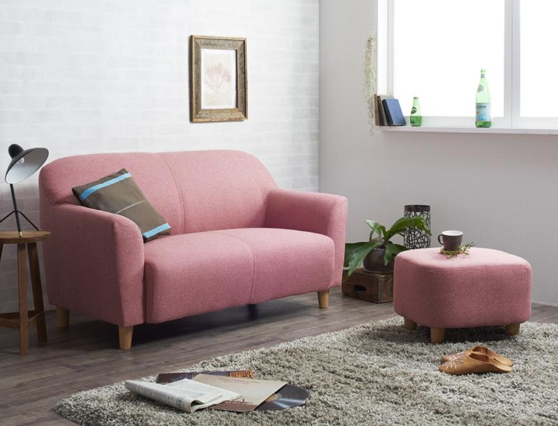 ホットピンク かわいいソファー♡ 子ども用 ソファ 2人掛け かわいい 女の子 一人暮らし ピンク ピンク