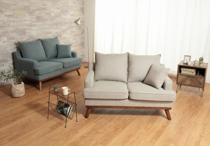 2021年購入 2人用ソファー 2人掛けソファ 布張りタイプ (コウテイ3