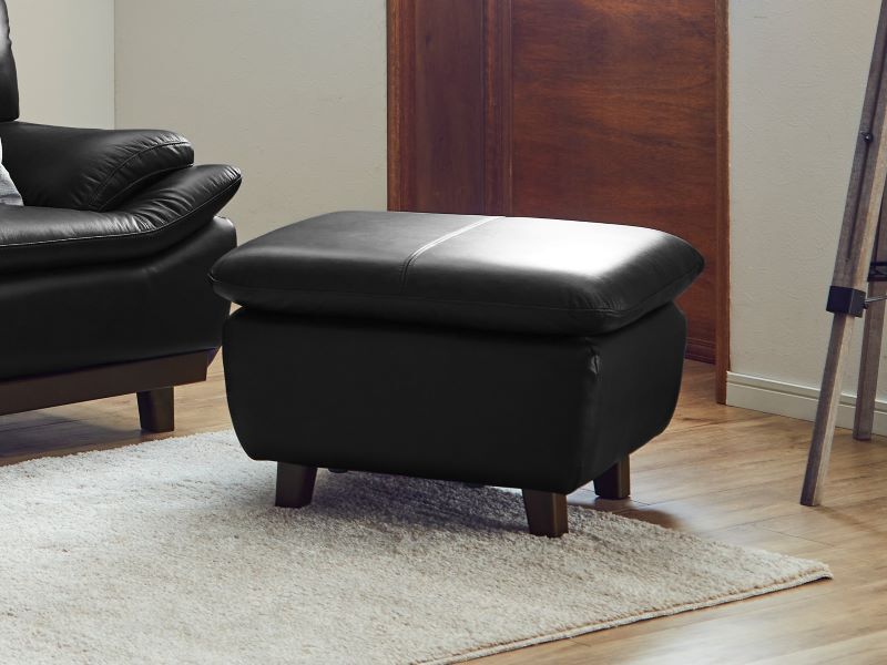 美品　RELAX FORM　ソファ　オットマン　スツール　レザー調 ブラウン RELAX FORM（リラックスフォーム） 関家具 正規代理店 スツール