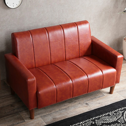 ❤いいね割引　ソファ　2人掛け　ソファー　レザー　PVC　ヴィンテージ　リビング ❤いいね割引 ソファ 2人掛け ソファー レザー PVC ヴィンテージ リビング