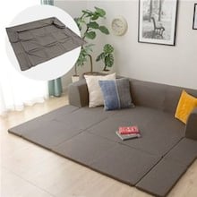 気軽にスタイルチェンジ 日本製フロアマット付き2WAYソファ 専用カバー単品