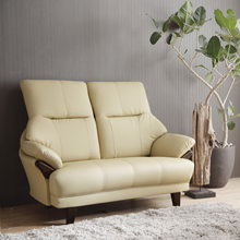 搬入・設置無料]エレガントなお部屋 チェスターフィールドソファ 2人