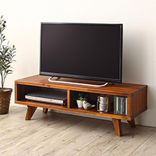 ぬくもり溢れる上質空間 無垢材リビング家具シリーズ テレビボード