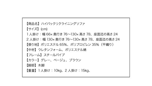 商品スペック